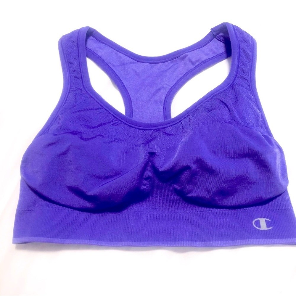 Champion Vapor Small High Support Sports Bra Purple